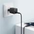 ACEFAST A119 USB-C Mini GaN Wall Charger 45W PD Fast Charging Travel Adapter - EU Plug - Black